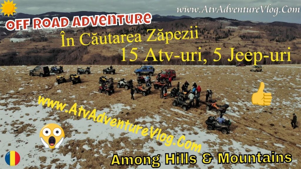 15 Atvs & 5 Jeeps - Aventură Off Road Printre Munți și Dealuri  / Highlights Ep.1