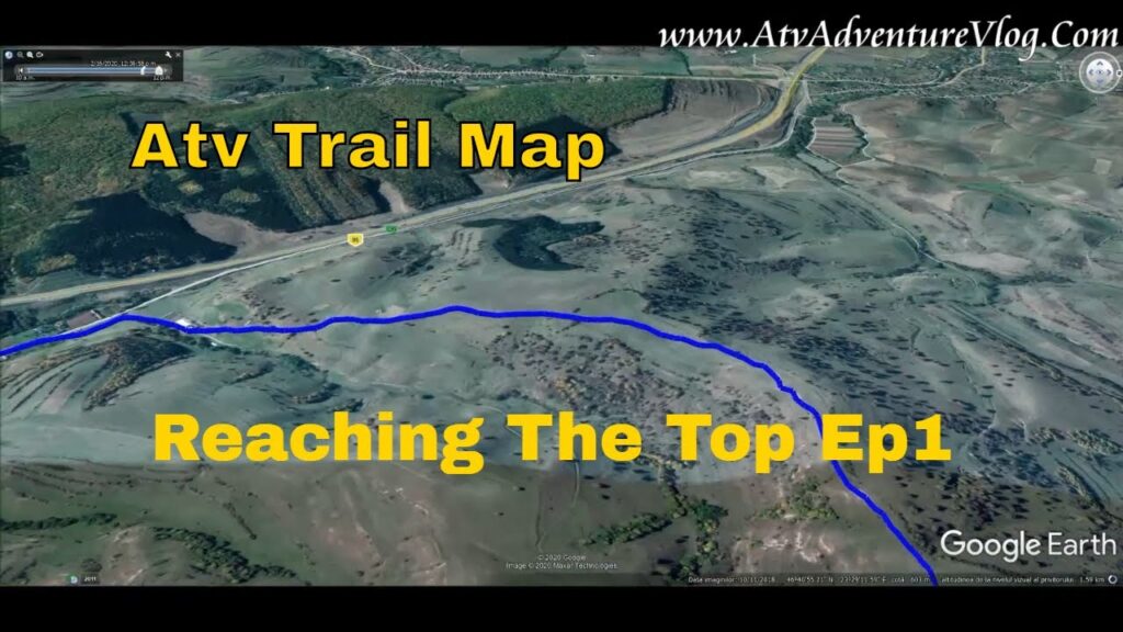 Atv Trail Map -  Reaching The Top Ep1