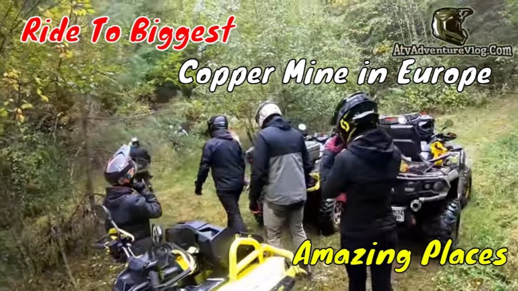 Here's the Gold??!?  Ride To Biggest Copper Mine in Europe