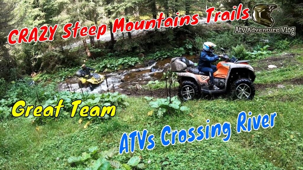 We Ride CRAZY Steep Mountains Trails - Great Atv Team