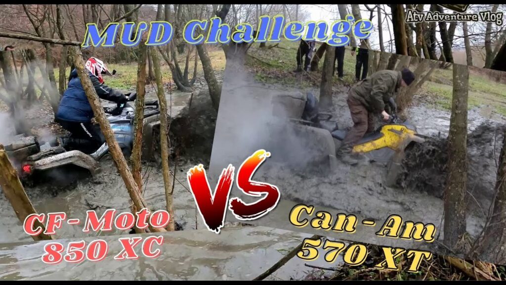 CF-Moto 850 XC Vs. Can-Am Outlander 570 XT - MUD Challenge