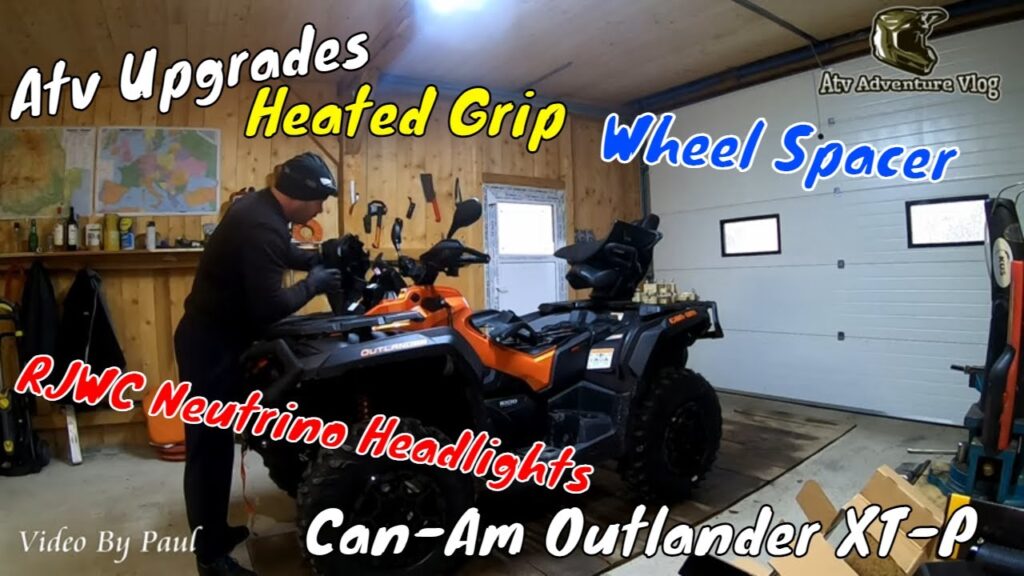 RJWC Neutrino Headlights / Heated Grip / Wheel Spacer - Can-Am Outlander XT-P