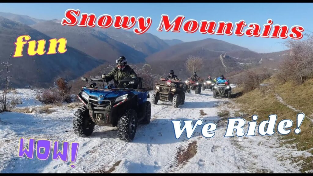 Snow ATV Riding  ❄️ Can Am Outlander XTP ❌  CFMoto 800 XC ❌ Polaris Scrambler 500 ❄️