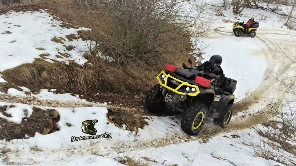 Born for Hill Climbing ❓❗️  Can Am Outlander ATVs ❄️
