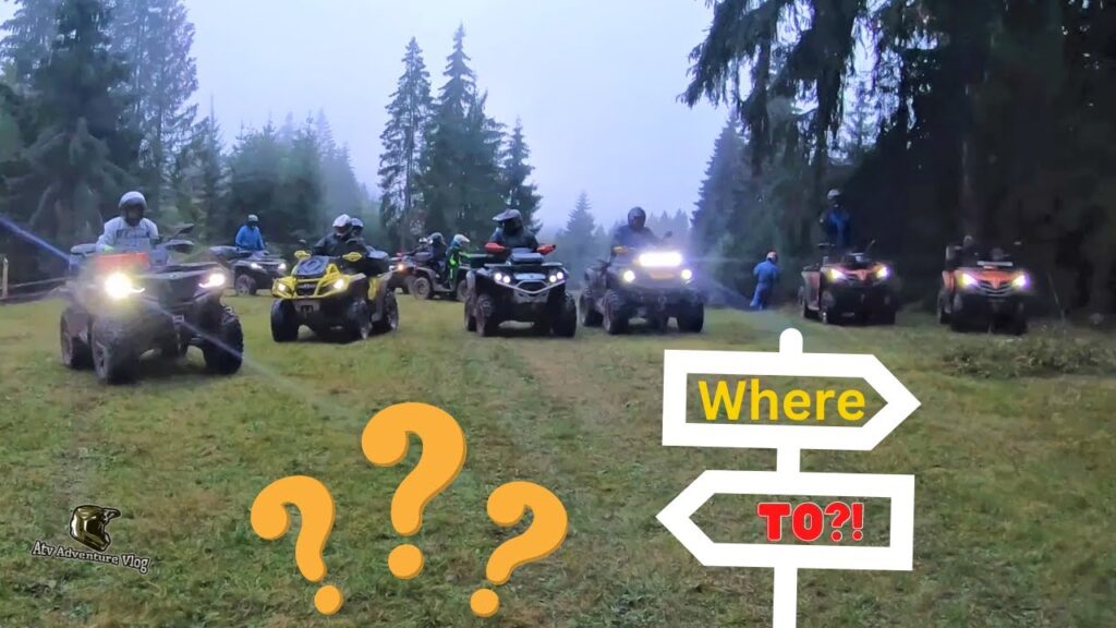 Where To❓❗️  Muddy Forest Trail Adventure