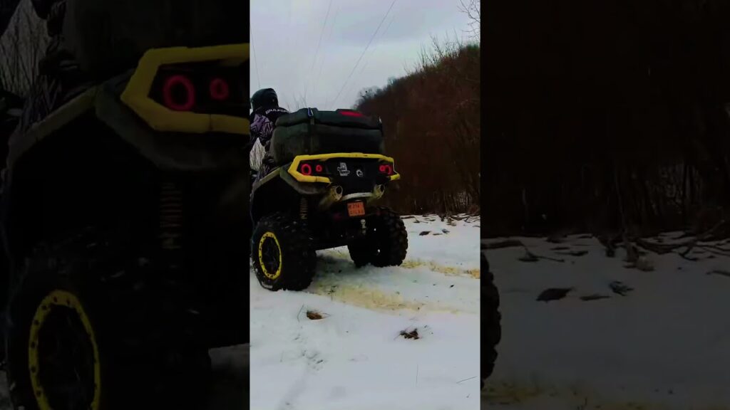 Winter Fun...  #atvadventure #atvpassion