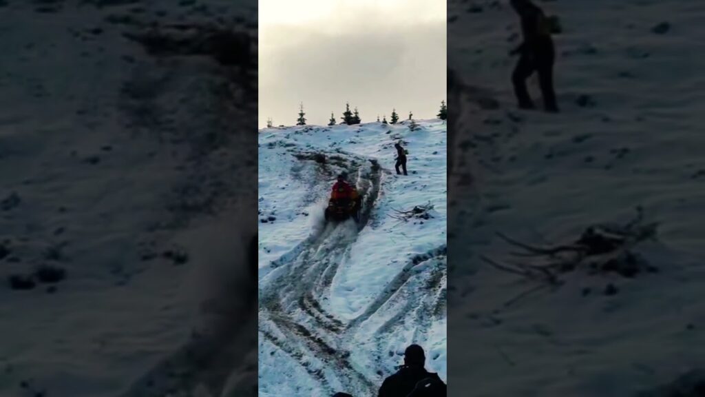 snow climb #atvpassion