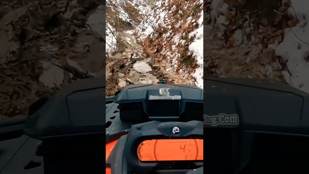 Narrow Valley Winter Ride